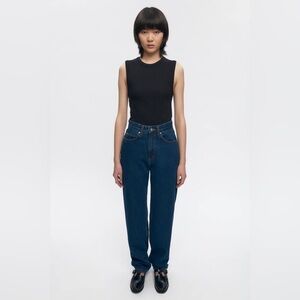 Kotn Unisex Antifit Denim Jean in Dark Wash